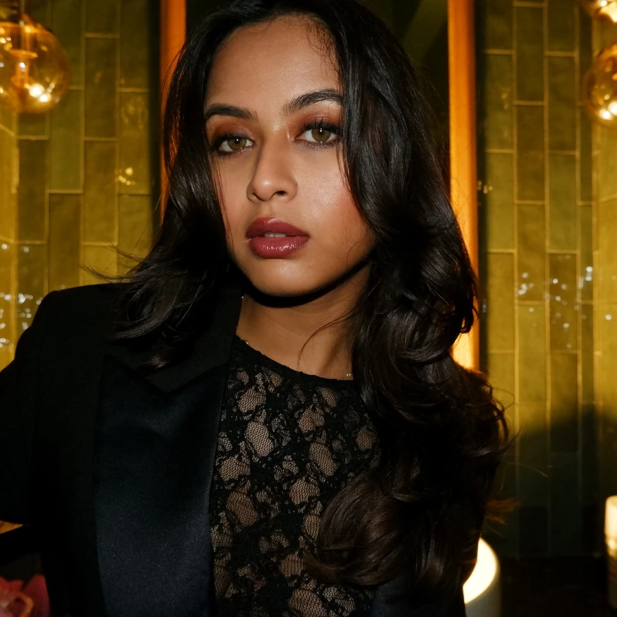 Gargi Raut has beautiful Dark Brown eyes