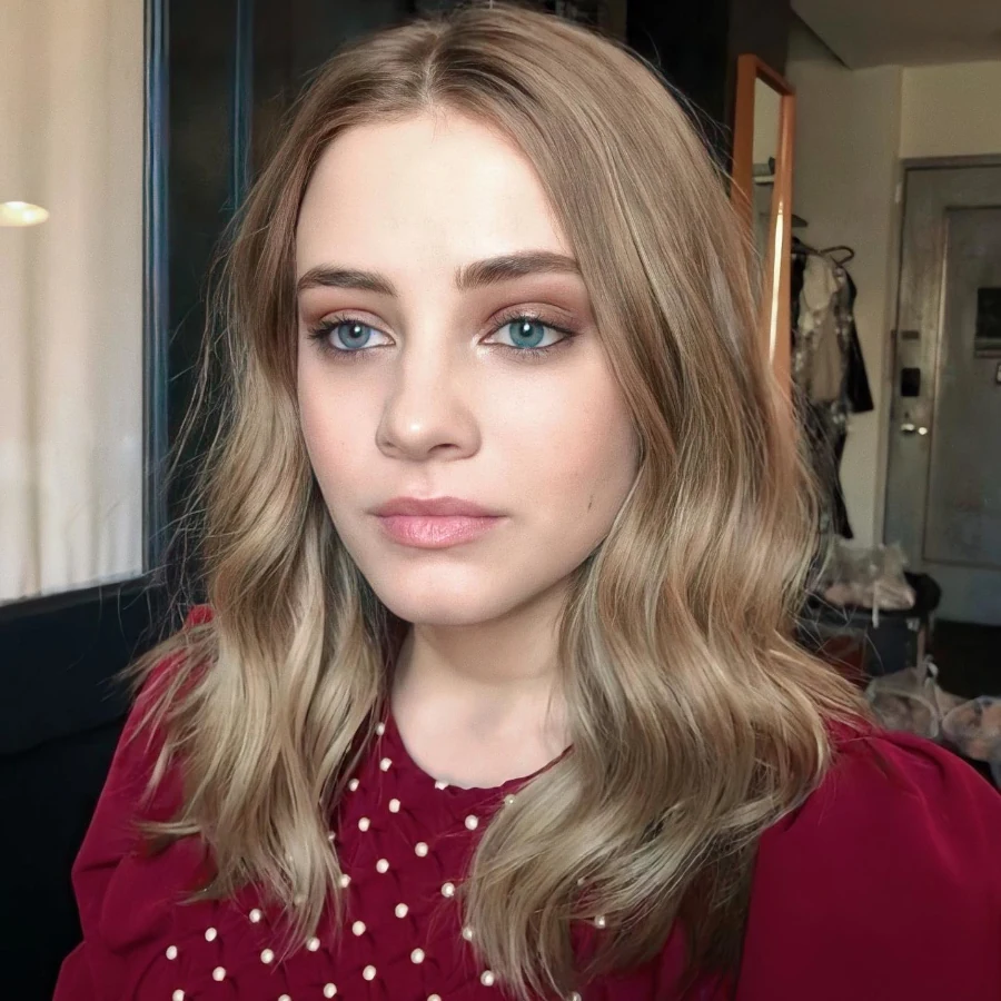 Josephine Langford in a Beautiful One Piece Dress