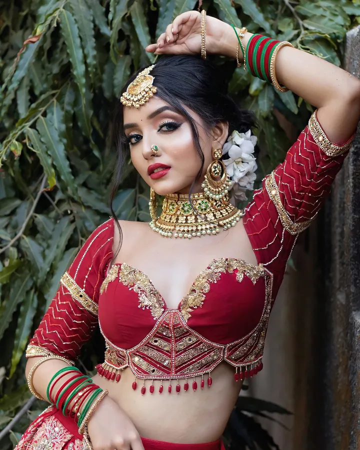 Khushi Mali at a Wedding Ceremony