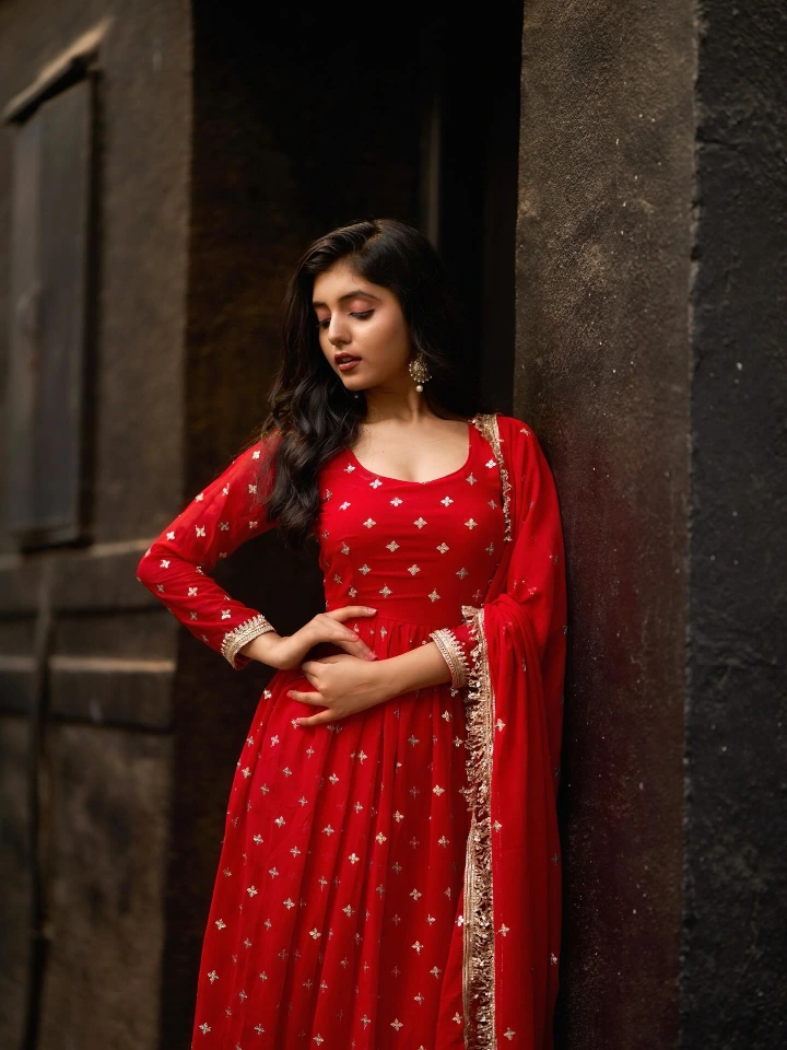 Khushi Mali looking Cute in Salwar Kameez