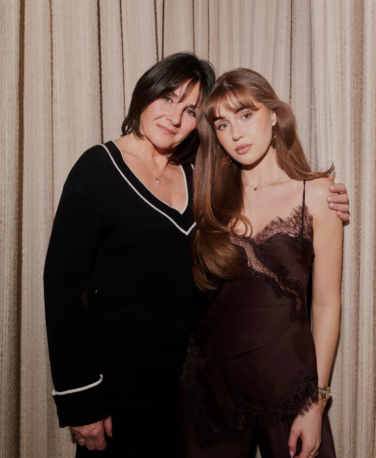 Georgia Steel with her Mother