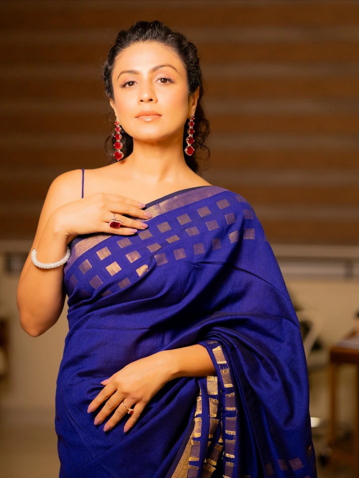 Manasi Parekh Designer Blouse and Saree