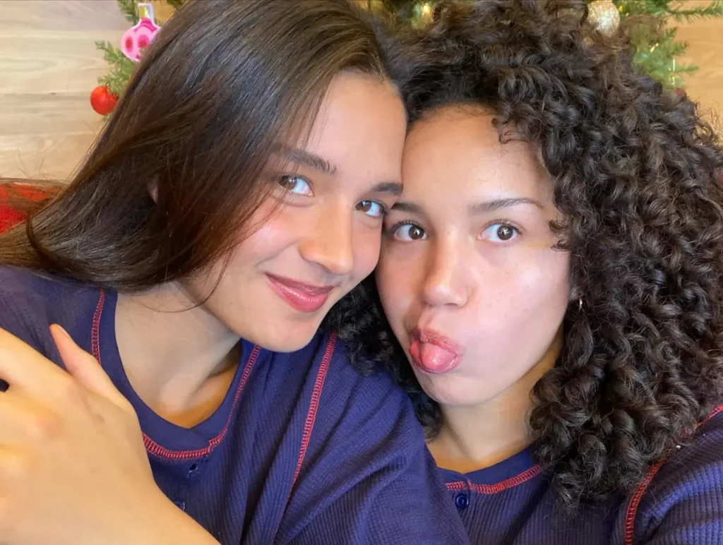 Sofia Wylie with her Friend