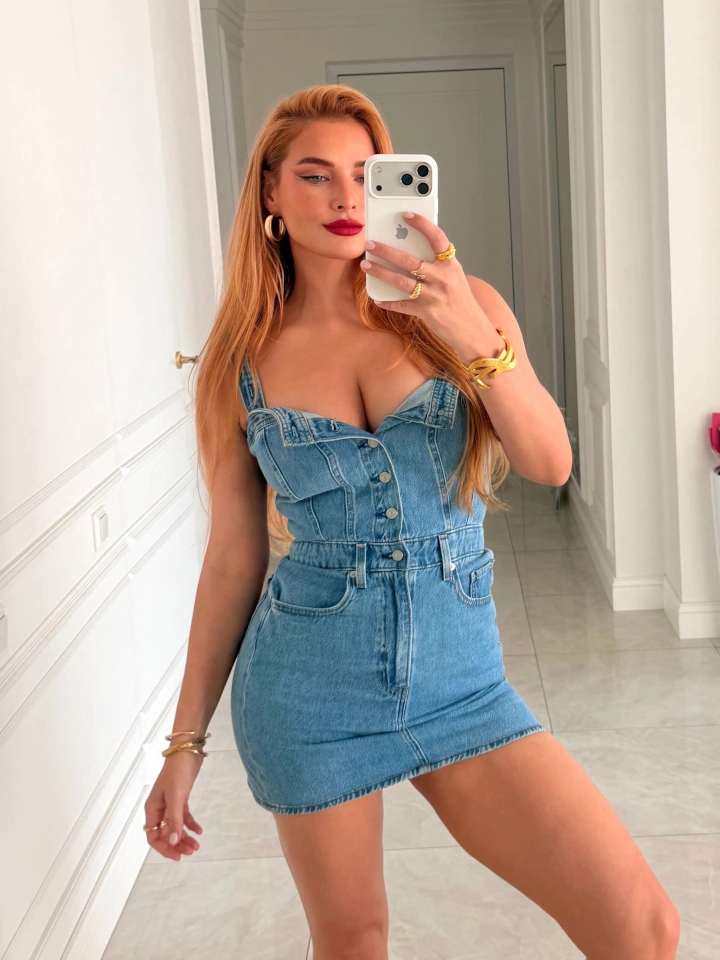 Tatiana Kotova Taking a Selfie