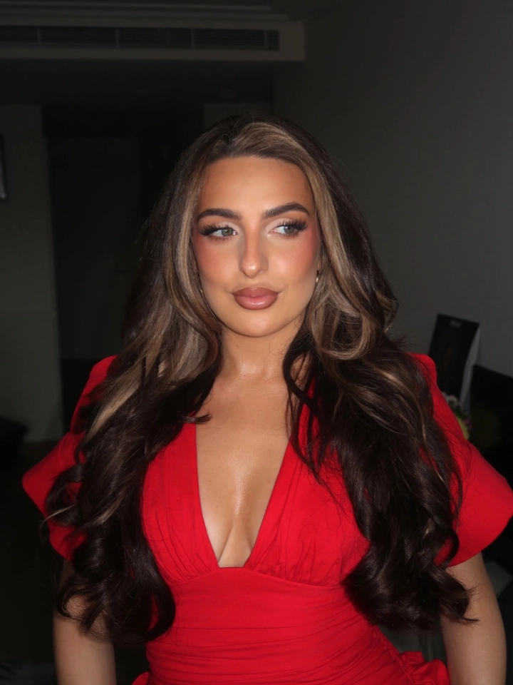 Toni Laites Red Dress Image