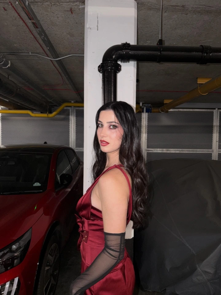 Yasmin Pettet Red Dress Image