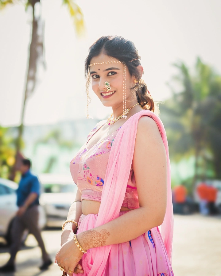 Anushka Pimputkar Latest Image as a Bride