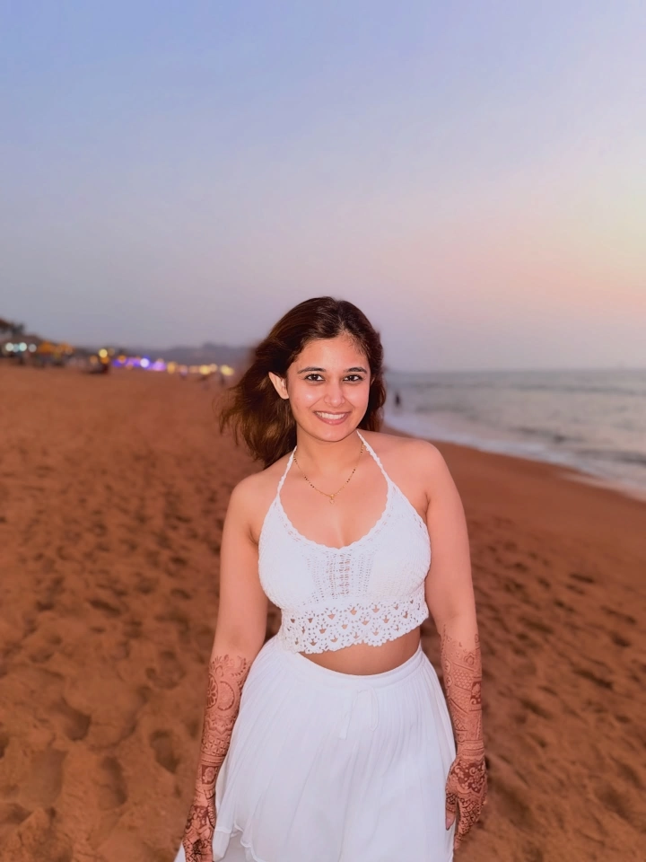 Anushka Pimputkar Relaxing on Beach