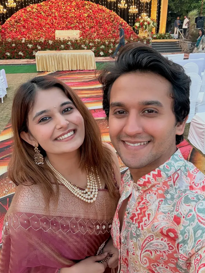 Anushka Pimputkar with her Husband